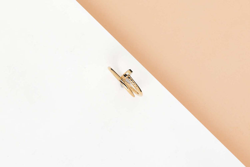 Juste Un Clou Ring Small - Yellow Gold - Size 52 - B&P