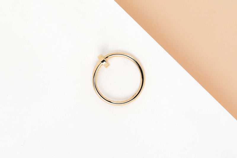 Juste Un Clou Ring Small - Yellow Gold - Size 52 - B&P