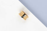 B.Zero 1 Four Band Ring - Yellow Gold - Size 53