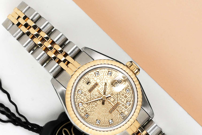 Datejust 26 'Jubilee Champagne Diamond Dial - Jubilee'