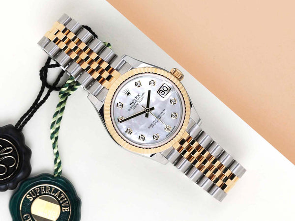 Datejust 31 'Mother of Pearl Diamond Dial - Jubilee'