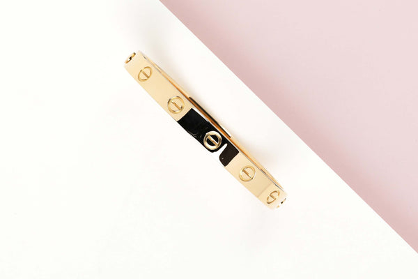 Love Bracelet - Yellow Gold - Size 16 - B&P