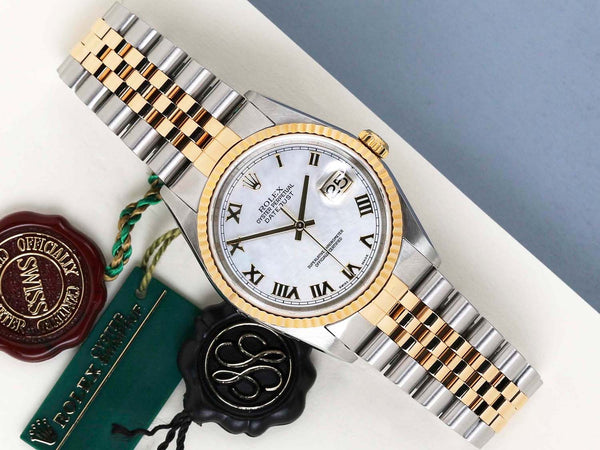 Datejust 36 'Mother of Pearl Roman Dial - Jubilee'