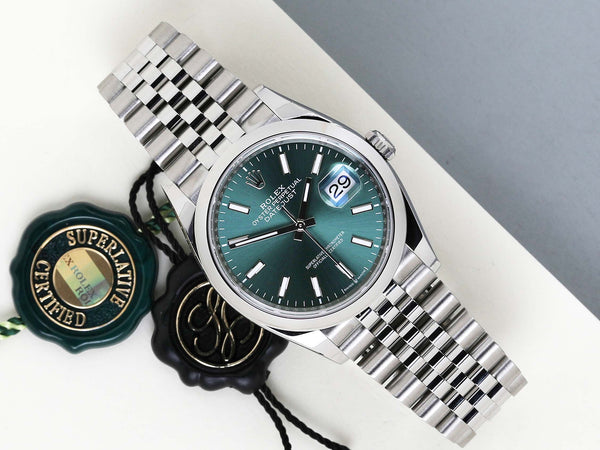 Datejust 36 'Mint Green Dial - Jubilee'