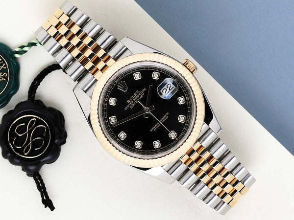 Datejust 41 'Black Diamond Dial - Jubilee'