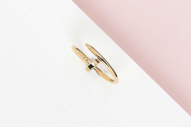 Juste Un Clou - Ring - Yellow Gold - Size 52 - B