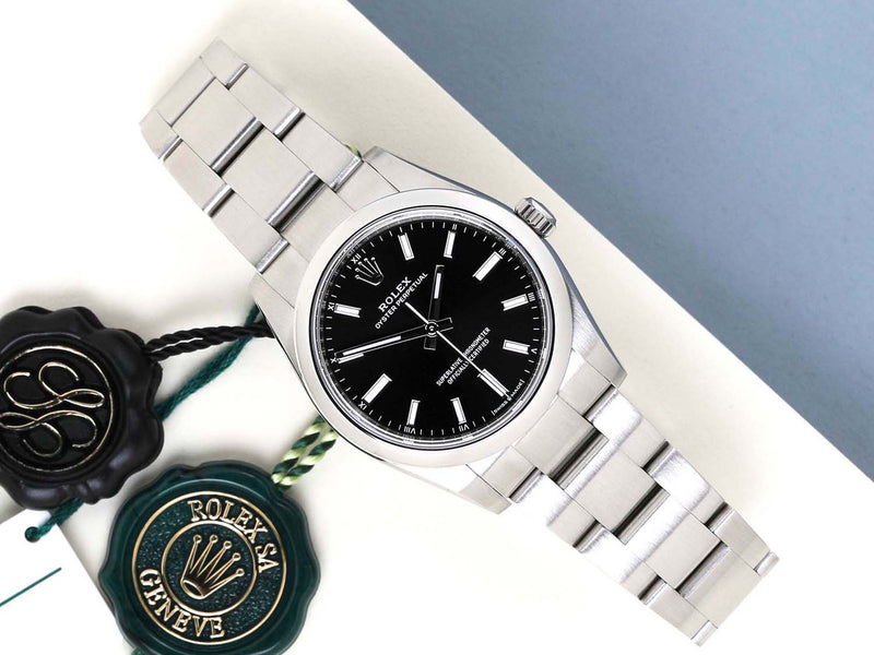 Oyster Perpetual 34 'Black Dial'