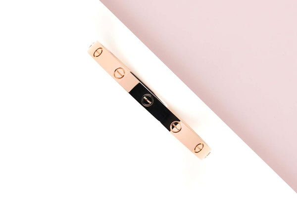 Love Bracelet - Rose Gold - Size 17 - B&P