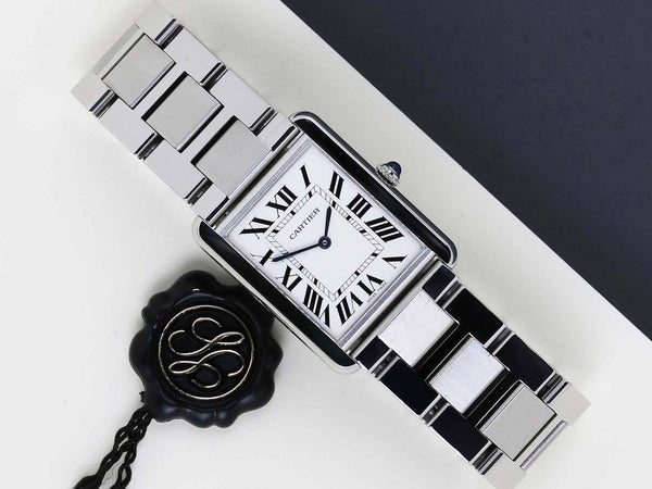 Tank Solo 'White Roman Dial'