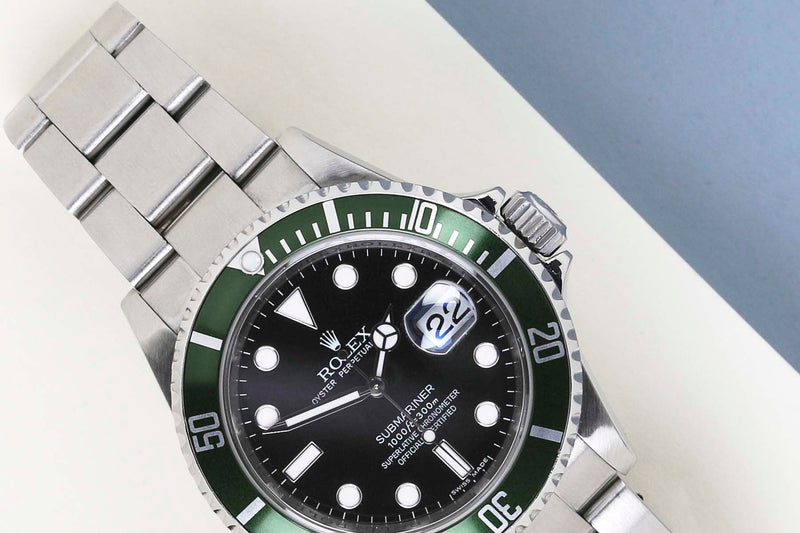 Submariner Date 'Kermit - MK V - Rehaut'