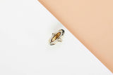 14 ct. Yellow Gold Ring - Citrine - Size 55