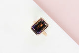 18 ct. Rose Gold Ring - Ametrine - Size 59