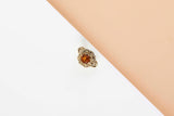 18 ct. Yellow Gold Ring - Citrine - Size 59