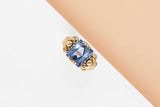 18 ct. Yellow Gold Ring - Sapphire - Size 51