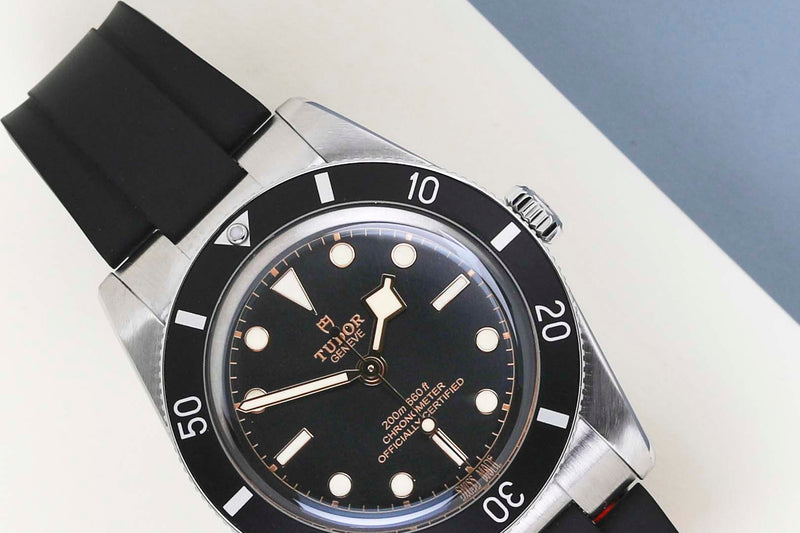 Tudor Black Bay 54 'Black Dial - Rubber Strap'