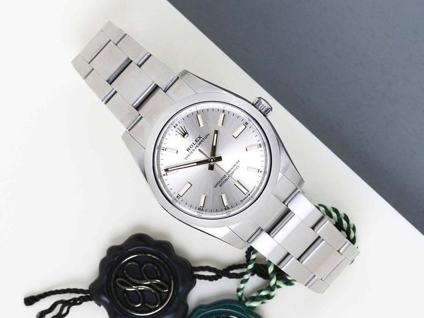 Oyster Perpetual 34 'Silver Dial'