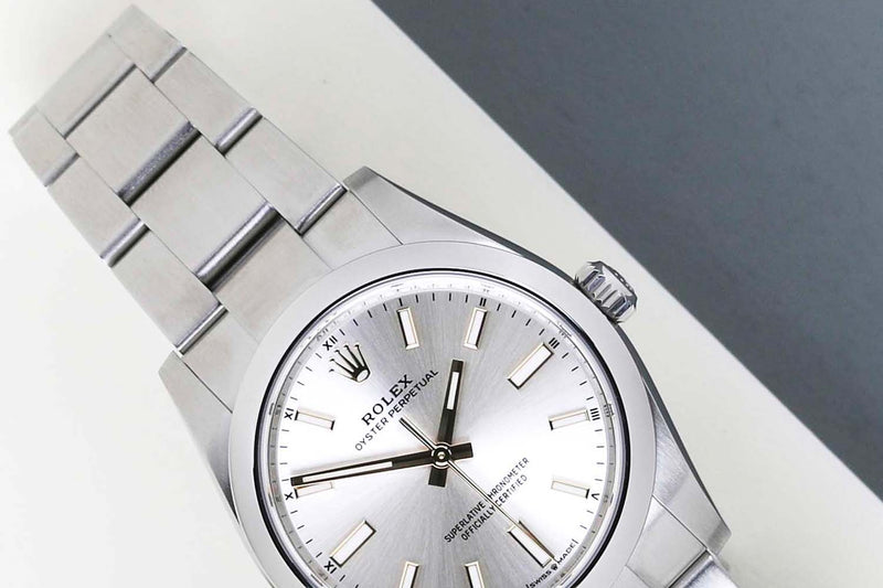 Oyster Perpetual 34 'Silver Dial'