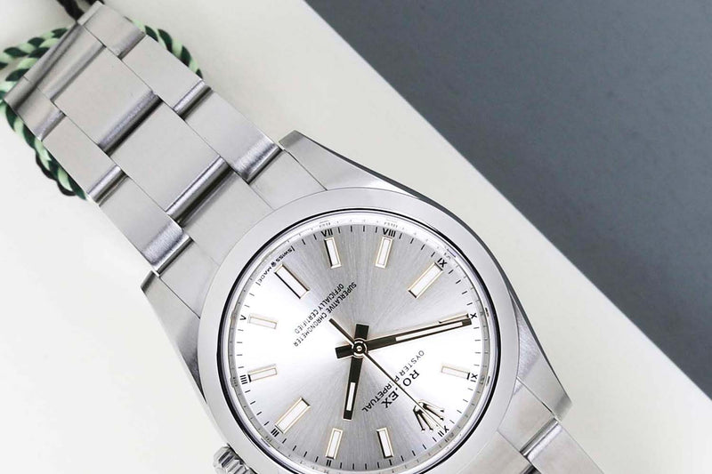 Oyster Perpetual 34 'Silver Dial'