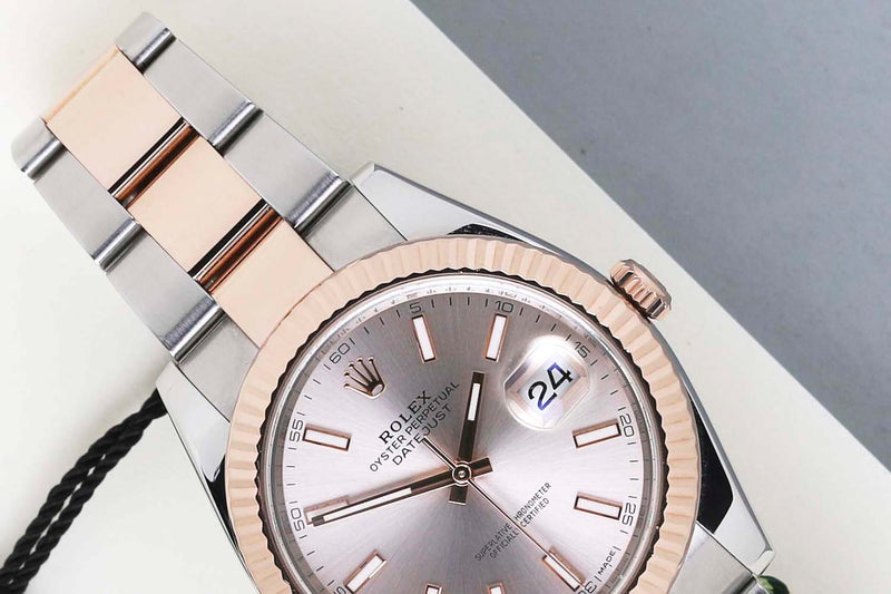 Datejust 41 'Silver Sundust Dial - Oyster'