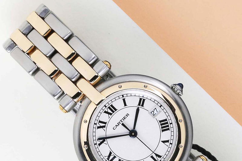 Panthere Vendome 'White Dial - Two Row'