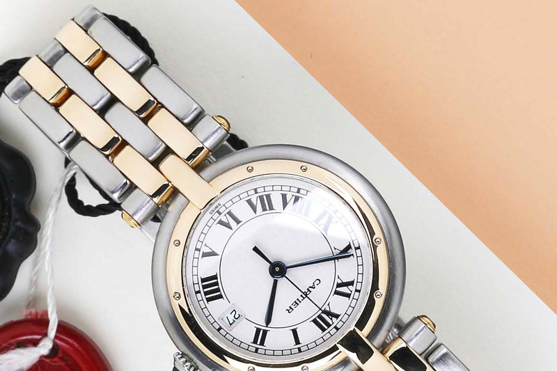 Panthere Vendome 'White Dial - Two Row'