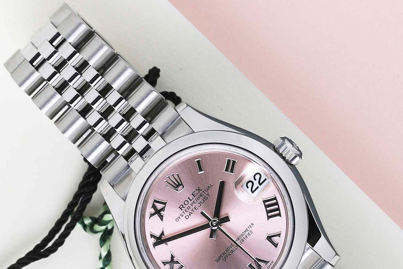 Datejust 31 'Pink Roman Dial - Jubilee'