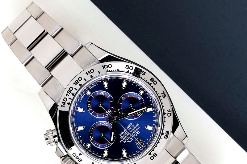 Daytona 'Blue Dial - White Gold'