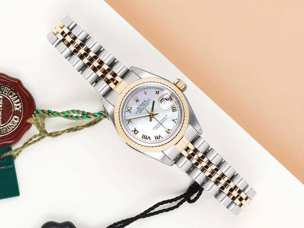 Datejust 26 'Mother Of Pearl Roman - Jubilee'