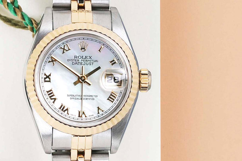 Datejust 26 'Mother Of Pearl Roman - Jubilee'