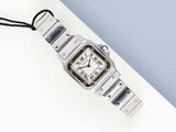 Santos Galbée Lady 'White Roman Dial'