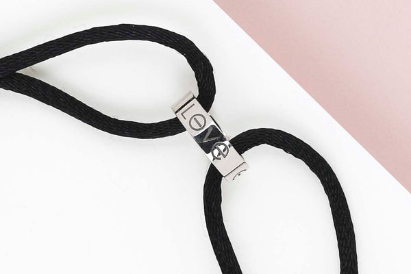 Love Cord Bracelet - White Gold