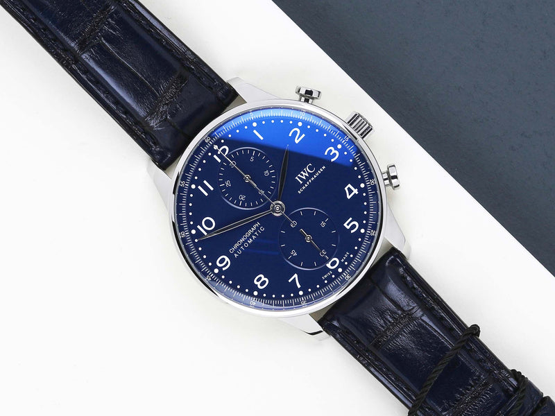 Portugieser Chronograph 'Blue Dial - 150 Years Special Edition'