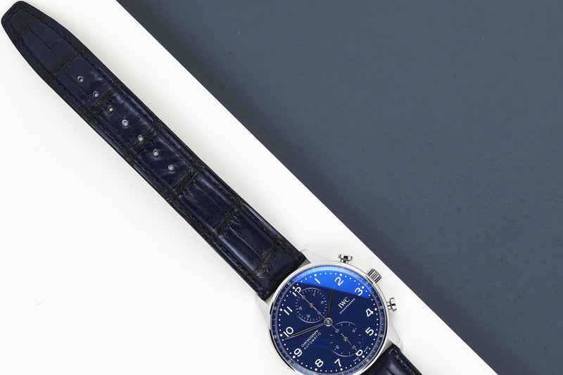 Portugieser Chronograph 'Blue Dial - 150 Years Special Edition'