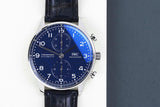 Portugieser Chronograph 'Blue Dial - 150 Years Special Edition'