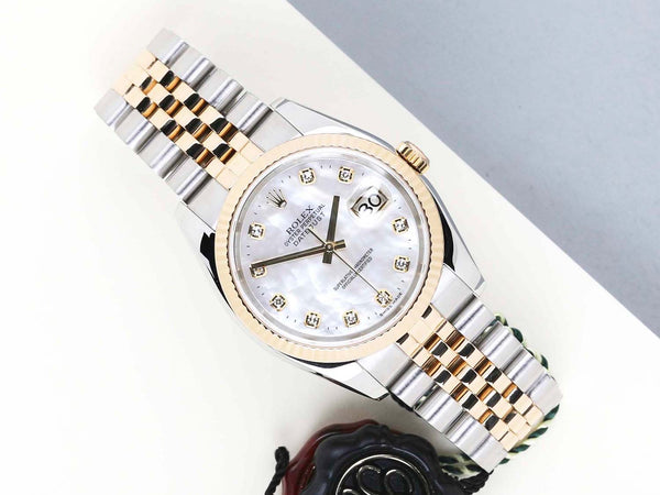 Datejust 36 'Mother Of Pearl Diamond Dial - Jubilee'