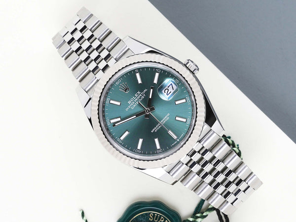 Datejust 41 'Mint Green Dial - Jubilee'