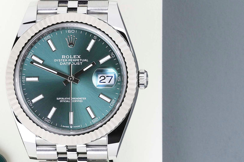 Datejust 41 'Mint Green Dial - Jubilee'