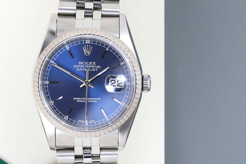 Datejust 36 'Blue Dial - Jubilee'