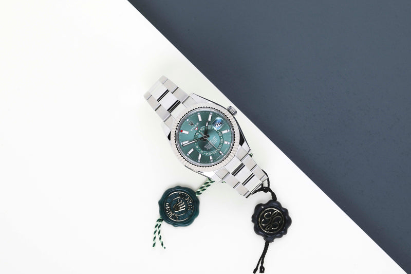 Sky-Dweller 'Mint Green Dial - Oyster'