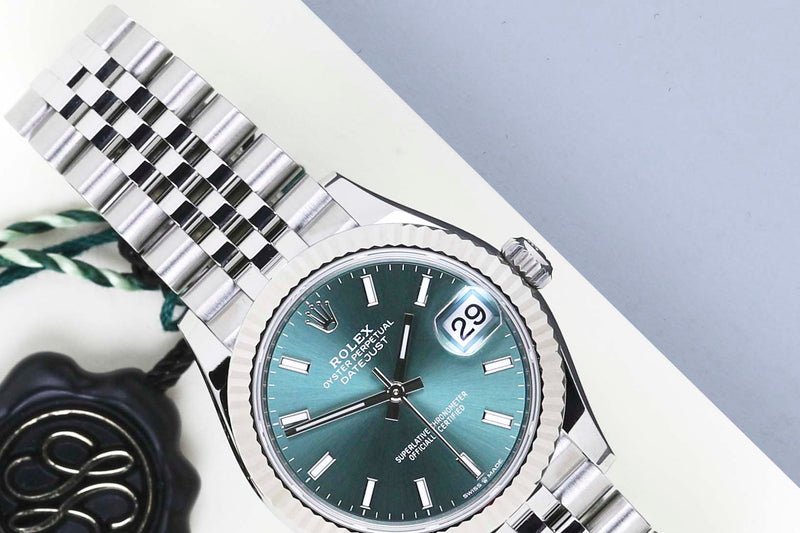 Datejust 31 'Mint Green Dial - Jubilee'