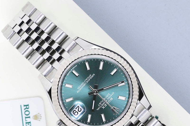 Datejust 31 'Mint Green Dial - Jubilee'