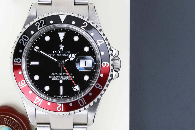 Rolex GMT-Master II 'Coke - Oyster - Stick Dial'