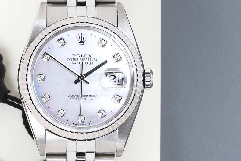 Datejust 36 'MOP Diamond Dial - Jubilee'