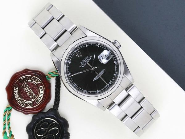 Datejust 36 'Black Dial - Oyster'