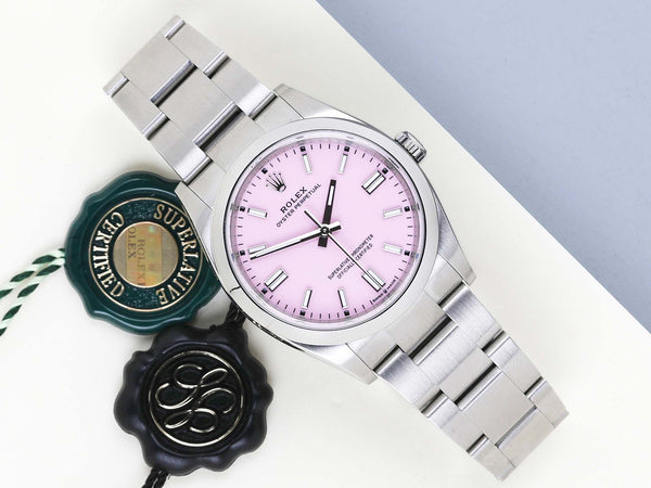 Oyster Perpetual 36 'Pink Candy Dial'