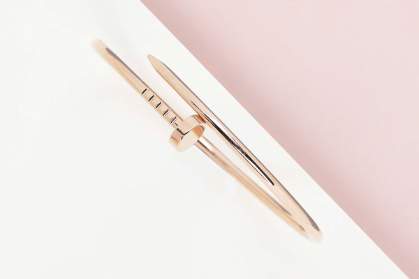 Juste Un Clou Bracelet Small - Rose Gold - Size 16 - B&P