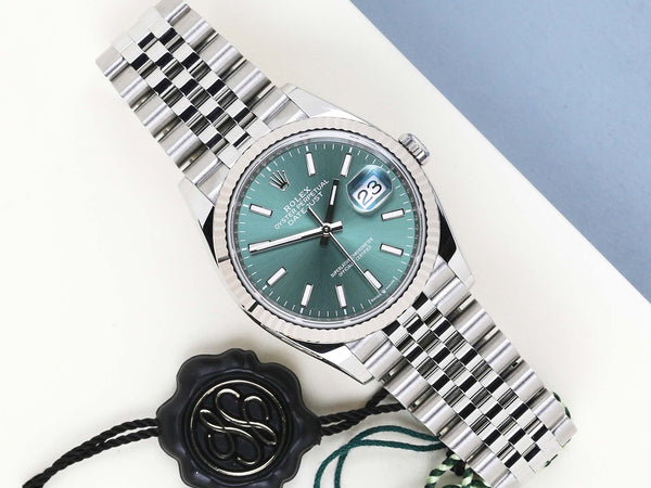 Datejust 36 'Mint Green Dial - Jubilee'