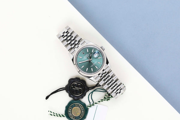 Datejust 36 'Mint Green Dial - Jubilee'