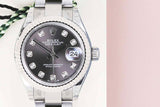 Datejust 28 'Slate Diamond Dial - Oyster'