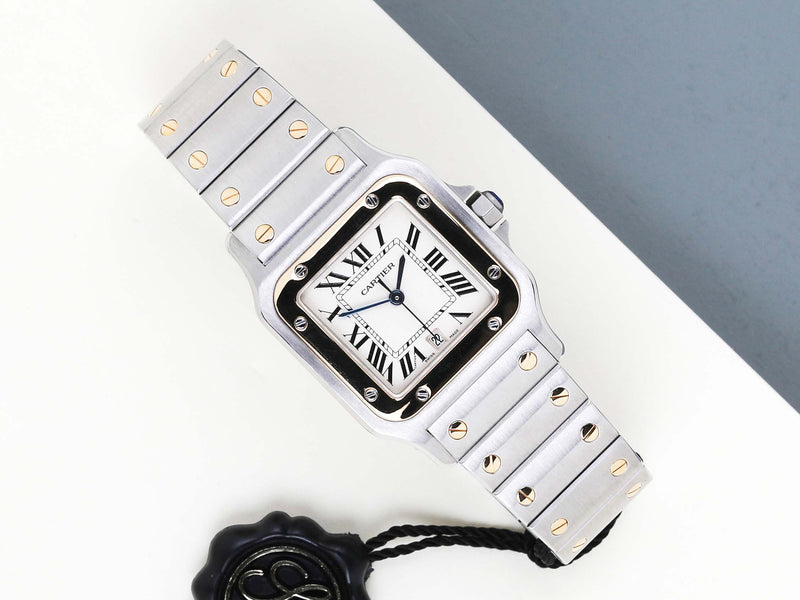 Santos Galbée 'Yellow Gold/Steel'